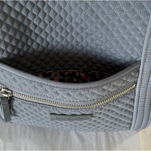 Vera Bradley Large Gray Tote G1 - Picture 6 of 8